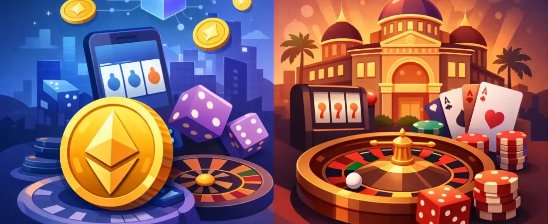 Crypto Casino Versus Traditional Casino Compared