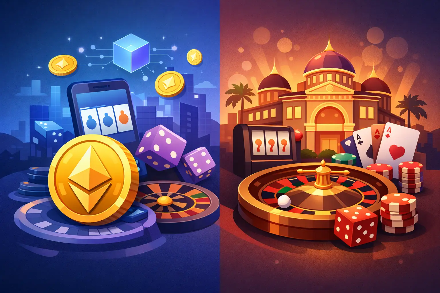 Crypto Casino Versus Traditional Casino Compared